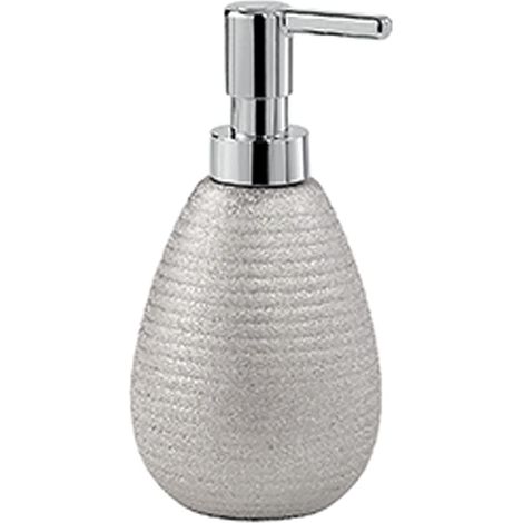 Astrid dispenser dosa sapone bagno da appoggio argento gedy 0000ad807300000 (1/5)