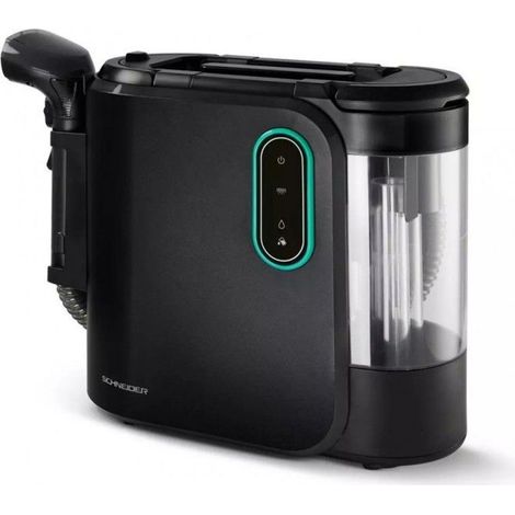 Schneider - Scv04dsw - Noir - Nettoyeur Injecteur Extracteur - Eau Chaude Et Froide - Aspiration 13 Kpa (1/5)