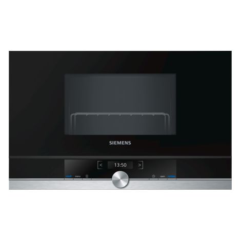 Siemens BE634LGS1. Posizionamento dell'apparecchio: Da incasso, Capacità interna: 21 L, Potenza Microonde: 900 W, Display incorporato, Tipo di display: TFT, Tipo di controllo: Touch, Colore del pro... (1/4)