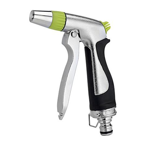 M&M's S&M 551215 - Pistola per irrigazione in Metallo, Comando Frontale con Presa Automatica (1/4)