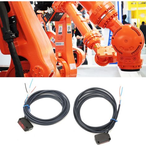 E3Z-T61 Infrarot-Lichtschranke, 12–24 V NPN-Ausgang für industrielle Automatisierung (1/5)