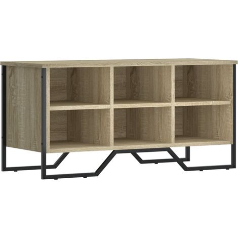 Maison Exclusive - Scarpiera Rovere Sonoma 90x38x45,5 cm in Truciolato