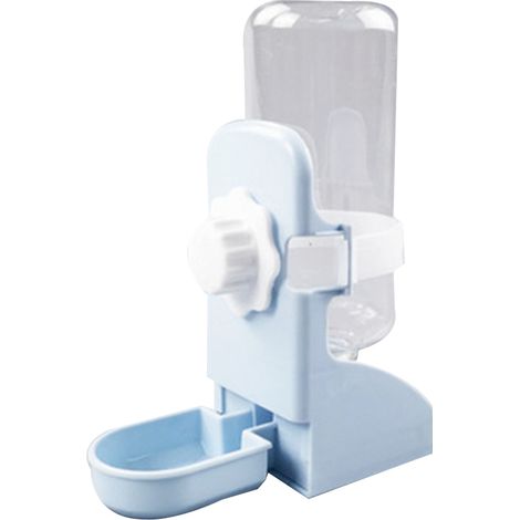 Gamelle pour lapin Crate Bunny, fontaine à eau suspendue amovible, distributeur d'eau pour bouteille en plastique (1/5)