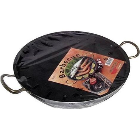Home 440532 Barbecue-Light 2 Manici Valsecchi, Rivestimento Antiaderente, cm 32