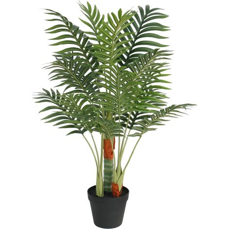 Palme Künstlich mit 3 Stämmen Grün 85 cm PP (1/5)