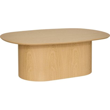 Table basse Lee beige 100x70cm - Atmosphera créateur d'intérieur (1/5)