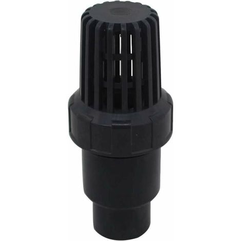 Clapet pied clapet anti retour a boule aspiration 25 32 40 mm clapet crepine anti retour antiretour pvc piscine pompe (Diamètre Intérieur 32mm)