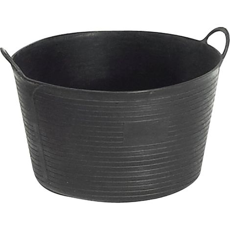 Cestino in plastica nera numero 2 42 litri