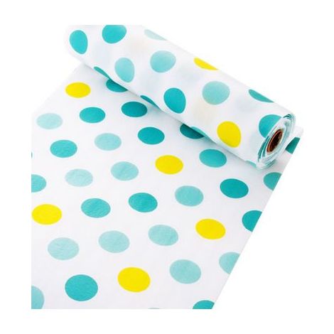 Rouleau Revêtement D'Étagère Pois pour Armoires Tapis Protection Imperméable pour Tiroirs Cuisine Garde Manger Placard 300x30cm (1/5)