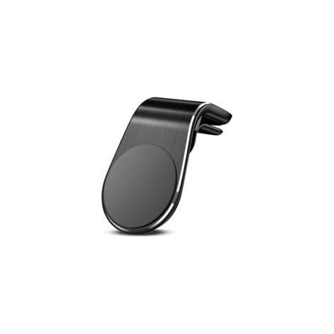 Support magnétique pour téléphone de voiture pour Kia Telluride 2020-2025, fixation sur grille d'aération, en forme de L, noir. (1/2)