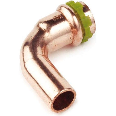 Kupfer Pressfitting Sudo-Press Winkel 90° 22 mm innen/außen Kontur V DVGW