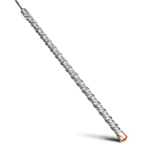 Foret SDS Plus de 38 x 1000 mm avec double hélice pour marteau perforateur, béton, pierre, pierre naturelle (1/5)