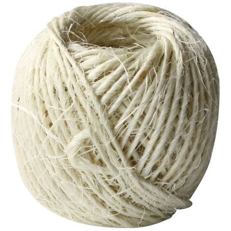 TrendLine Seil 38 m Tau Schnur Sisal Leine Deko Seil Bastelschnur Geschenkschnur