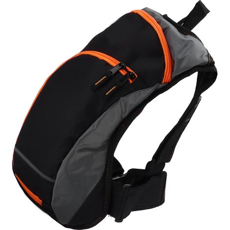 Sac à dos moto imperméable, sac à bandoulière Oxford pour motard, sacoche extérieure orange, sac à dos résistant à l'eau, équipement de conduite (1/5)
