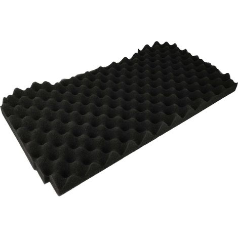 vhbw Mousse de couvercle compatible avec Festool Systainer³ L, SYS MIDI 3 TL Boîte à outils - à picots , mousse, autocollant