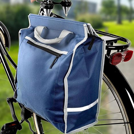 Dunlop Sacoche de vélo Bleu H42xl15xL35cm (1/5)