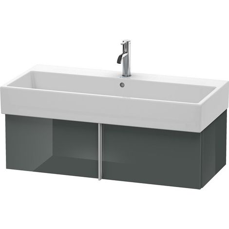 Meuble sous-vasque VERO AIR 298x984x431mm Gris Doloaveci brillant