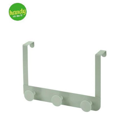 Appendino tondo Feridras Fiore 3 ganci Verde
