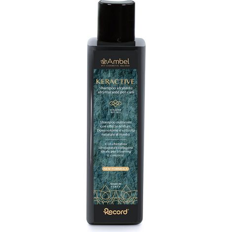 Ambel keractive 200 ml: Shampoo per cani keractive idratante per manti cheratinici (1/5)