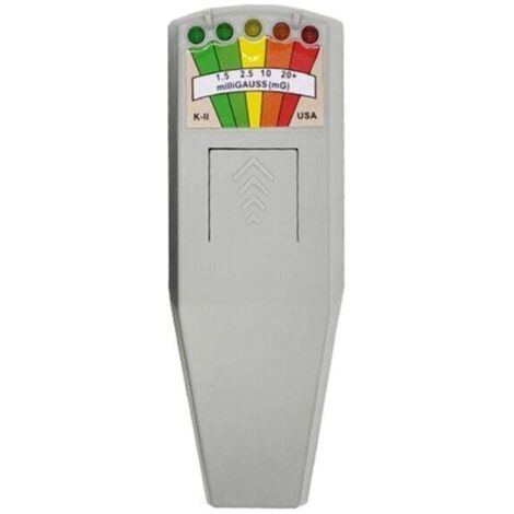 K2 Tragbares digitales elektromagnetisches Feldstrahlungsmessgerät mit 5-LED-Gauß-EMF-Anzeige für persönliche Sicherheit und Geisterjagd (1/4)