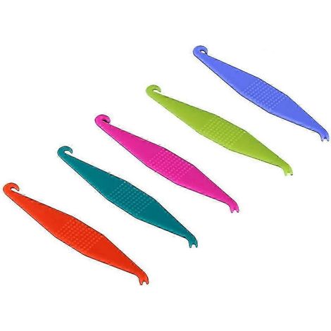 10 Stück zahnärztliche Einweg-Kunststoff-Gummibandhalter für Zahnspangen (verschiedene Farben) (1/3)