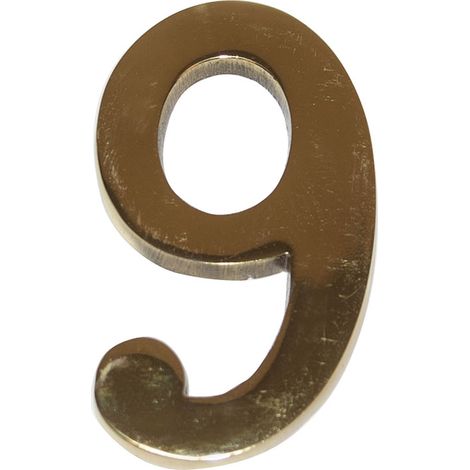 NUMERO LATON 10 CM NÂº 9. EHL - EHLIS (1/2)
