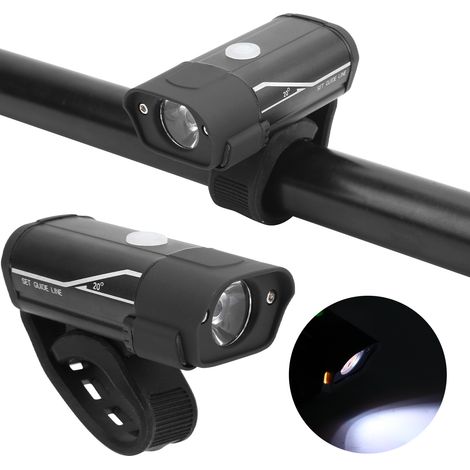 Hochleistungs-LED-Frontlicht für Mountainbikes, ideal für nächtliche Fahrten im Freien. (1/5)