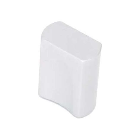 Pomolo Rettangolare Cromo Opaco Mm.12X20 (1/2)