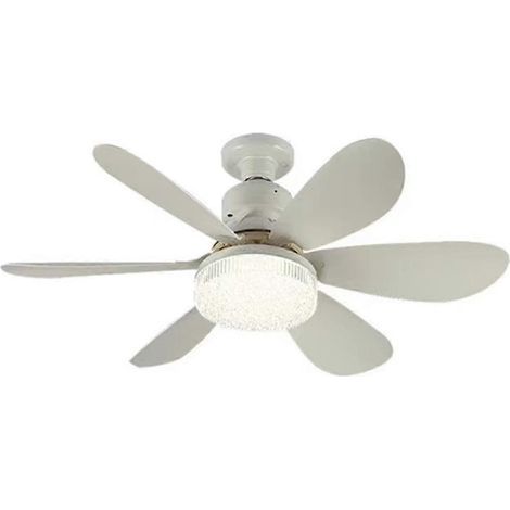 Ventilateur de plafond extérieur étanche de 42 pouces avec lumière, télécommande et moteur CC à 6 vitesses (modèle avec couvercle en cristal) (1/5)
