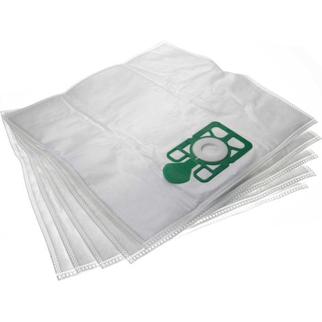 vhbw 50x sacchetto sostituisce Numatic NVM-2BH, 604016 per aspirapolvere - microfibra, 43cm x 43cm Bianco