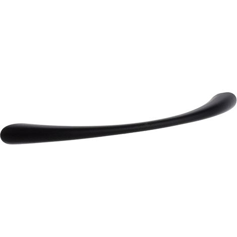 Maniglia per mobili Anita 128 nero opaco + viti SANS MARQUE