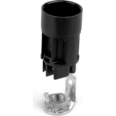 Support Douille E14 Noir Support Douille Bougie E14 Noir 65mm - Arditi