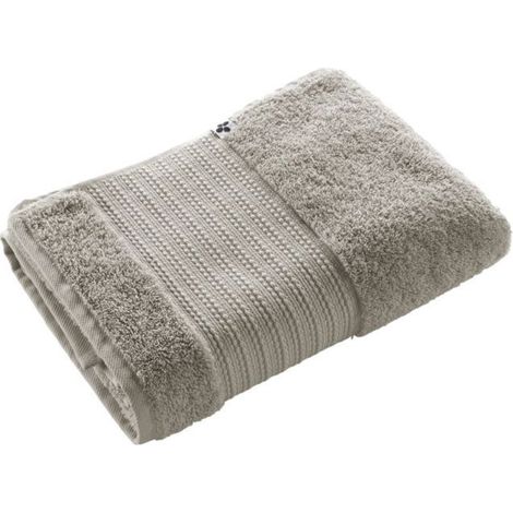 Drap de douche "Garance" 70 x 130 cm / 100% Coton Bio / 600 gr/m² l'Effet Papillon - Garance Argile - - Garance Argile - Drap de do (1/5)