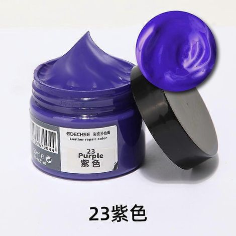 Teinture pour cuir sacs en cuir canapés réparation de la couleur des tiges de chaussures - Violet 23
