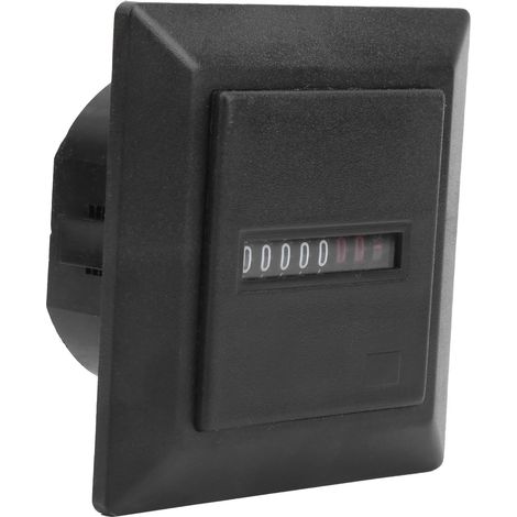 Digitaler Betriebsstundenzähler für Industriemaschinen, 220-240 V AC, 50 Hz, Digitalanzeige, Zeitmessgerät. (1/5)