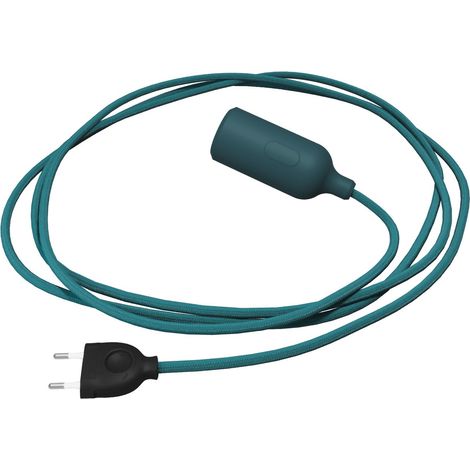 Creative Cables – Schlangenförmige Silikonlampe mit Schalter und Stecker (1/4)