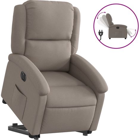Maison Exclusive - Relaxsessel mit Aufstehhilfe Elektrisch Taupe