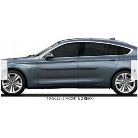BMW 5 2010-2017 - Molduras laterales de puertas negras (1/5)