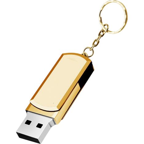 1 clé USB métal, capacité élevée, transfert rapide, résistant, compacte 38x16x0,6 cm, usage professionnel et cadeau (1/5)