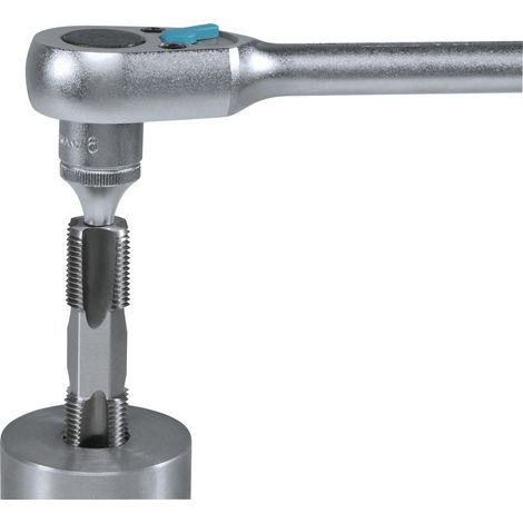 Handgewindebohrer HexTap DS G 1/4 Zoll HSSG VÖLKEL (1/5)