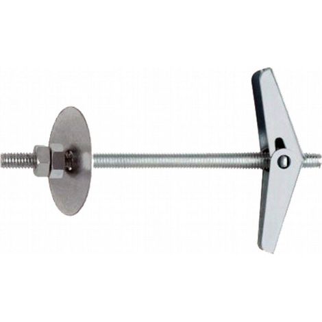 INDEX gancho techo recto palom. m-4 (caja 50) , Arpon por muelle para la fijación de elementos ligeros en falsos techos. EsparragoM4 diametro 15 .
Características Técnicas
Uso en