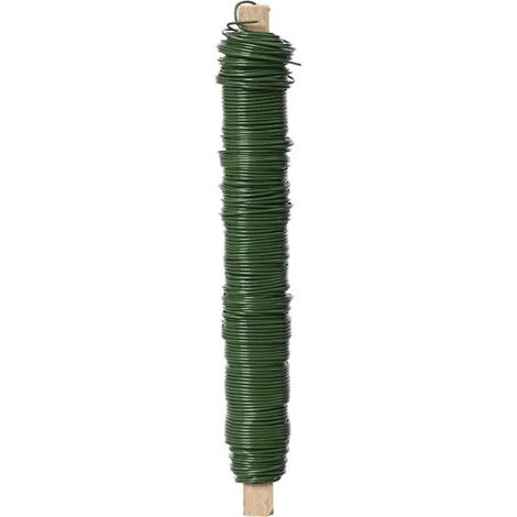 Grüner Draht 14 cm für dekorative und florale Arrangements (1/4)