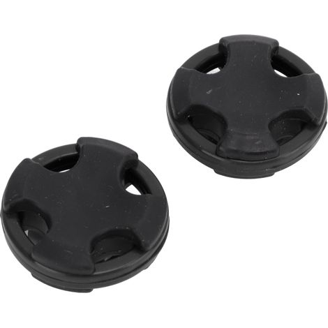 Gummi-Bogenstabilisator für gerade und Recurve-Bögen, Stoßdämpfer, schwarz. (1/5)