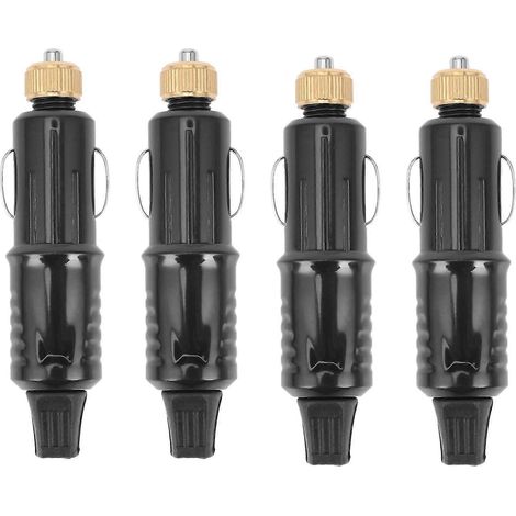 4x 12/24V Ersatz-Auto-Zigarettenanzünder-Steckdosen-Adapter-Ladegerät + Sicherungssatz (1/5)