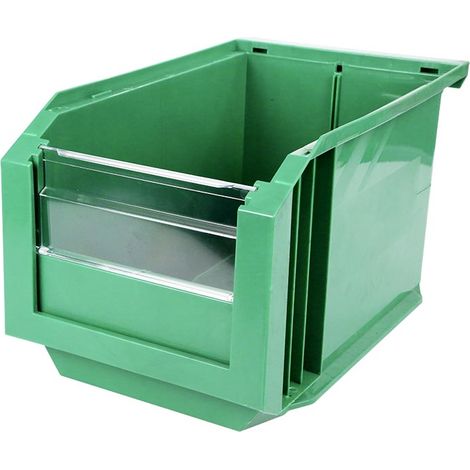 Bac Européan 11L Vert avec Volet Abattant - 5046043