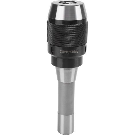 Mandrin de perçage auto-serrant à queue droite M12 pour tours, accessoire outillage APU13-R8-M12 (1/5)
