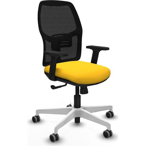 Silla de oficina piqueras y crespo Alfera negro tela 220x70x60 cm (1/2)