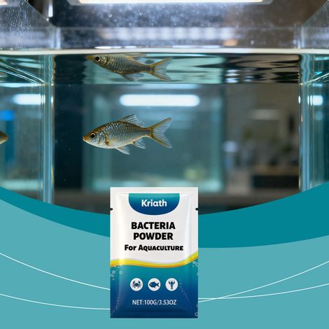 Bakterienpulver für die Aquakultur zur Wasseraufbereitung, Verbesserung des Bodensediments und Geruchsbekämpfung – 100 g -- DTEKGAZ (1/5)
