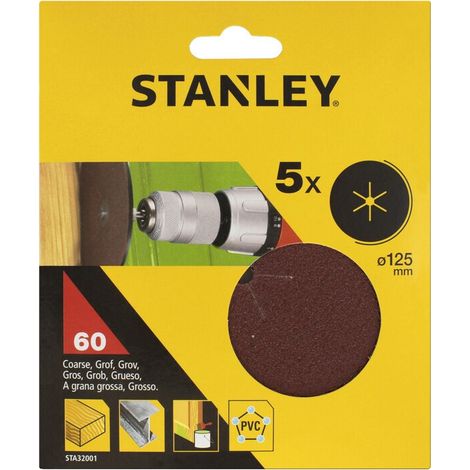 STANLEY STA32001 5 DISCHI D 125 GR 60