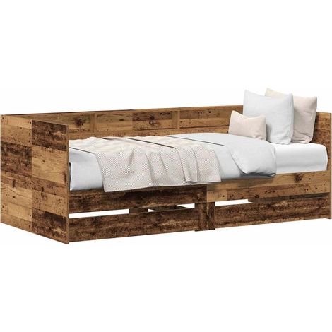 Maison Exclusive - Daybed Legno vecchio 100 x 200 cm Legno multistrato